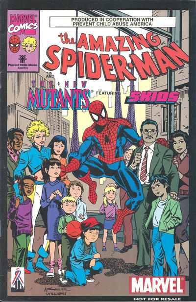 Cover for Spider-Man and the New Mutants (Marvel, 1990 series) [2002 Edition]