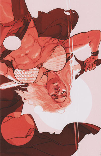 Cover for Killing Red Sonja (Dynamite Entertainment, 2020 series) #2 [Crimson Virgin Art Cover Christian Ward]