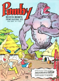Cover Thumbnail for Pumby (Editorial Valenciana, 1955 series) #1022