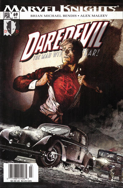 Cover for Daredevil (Marvel, 1998 series) #69 (449) [Newsstand]