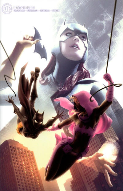 Cover for Batgirls (DC, 2022 series) #1 [Comic Kingdom of Canada Alex Garner Minimal Trade Dress Cover]