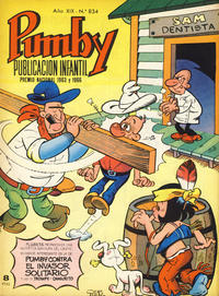 Cover Thumbnail for Pumby (Editorial Valenciana, 1955 series) #834