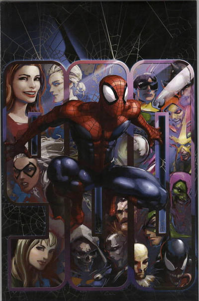 Cover for The Amazing Spider-Man (Marvel, 2022 series) #6 (900) [Variant Edition - Black Flag Comics Exclusive - Clayton Crain Virgin Cover]