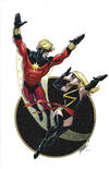Cover for Captain Marvel: Dark Tempest (Marvel, 2023 series) #1 [George Pérez Virgin Cover Variant]