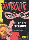 Cover for Diabolik (Astorina, 1962 series) #v1#1 - Il Re del terrore [prima ristampa]