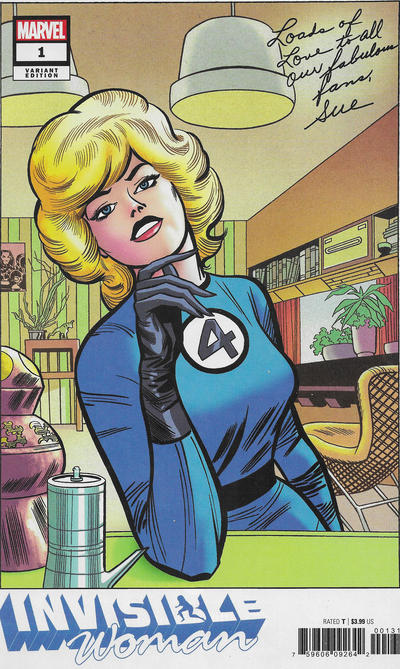 Cover for Invisible Woman (Marvel, 2019 series) #1 [Jack Kirby Hidden Gem Variant Cover]