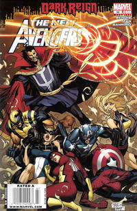 Cover for New Avengers (Marvel, 2005 series) #53 [Newsstand]