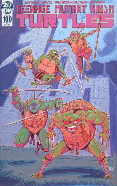 Cover for Teenage Mutant Ninja Turtles (IDW, 2011 series) #100 [Cover Alpha Comics exclusive cover]