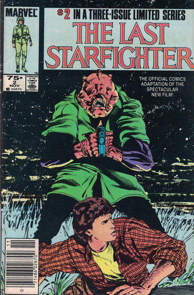 Cover for The Last Starfighter (Marvel, 1984 series) #2 [Newsstand]