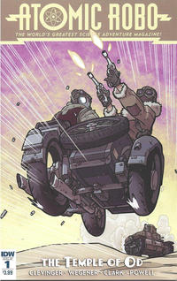 Cover Thumbnail for Atomic Robo: The Temple of Od (IDW, 2016 series) #1 [Regular Cover]