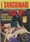 Cover for I Sanguinari (Edifumetto, 1972 series) #v1#1