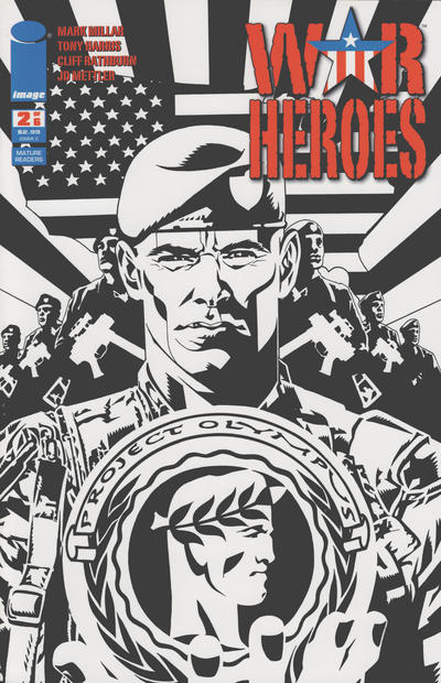 Cover for War Heroes (Image, 2008 series) #2 [Tony Harris sketch cover]