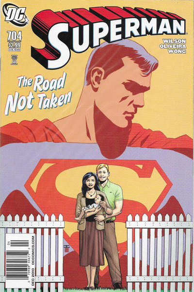 Cover for Superman (DC, 2006 series) #704 [Newsstand]