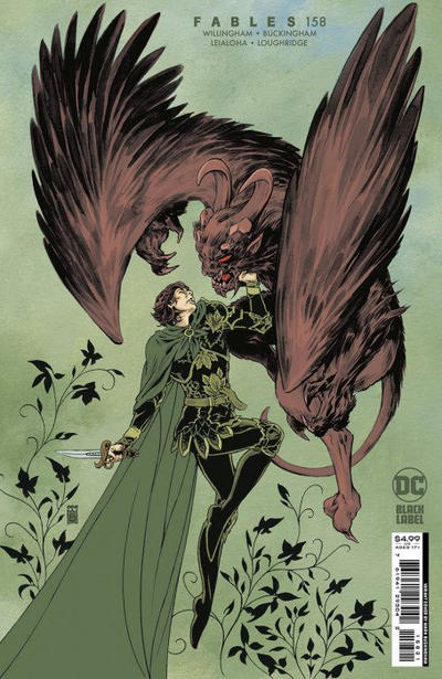 Cover for Fables (DC, 2002 series) #158 [Mark Buckingham Cardstock Variant Cover]