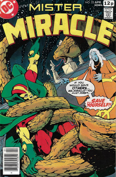 Cover for Mister Miracle (DC, 1971 series) #23 [British]