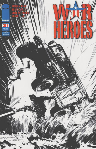 Cover for War Heroes (Image, 2008 series) #2 [Tommy Lee Edwards sketch cover]