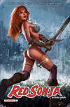 Cover Thumbnail for Red Sonja (2021 series) #1 [Exclusive Cover Greg Horn]
