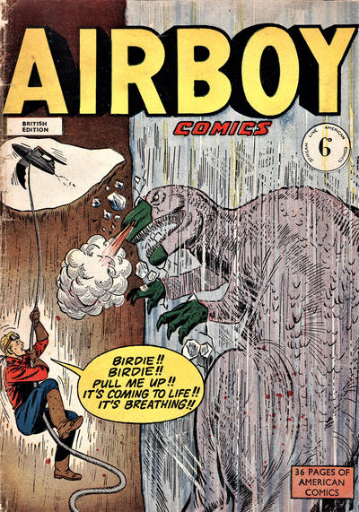 Cover for Airboy Comics (Streamline, 1951 series) #[2]