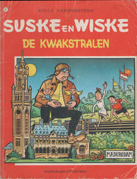 Cover for Suske en Wiske (Standaard Uitgeverij, 1967 series) #99 - De kwakstralen [Druk 1980]
