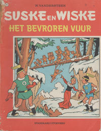 Cover for Suske en Wiske (Standaard Uitgeverij, 1967 series) #141 - Het bevroren vuur [Druk 1974]