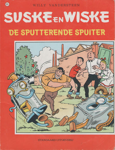 Cover for Suske en Wiske (Standaard Uitgeverij, 1967 series) #165 - De sputterende spuiter [Druk 1983]