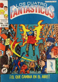 Cover Thumbnail for Los Cuatro Fantásticos (Novedades, 1980 series) #119