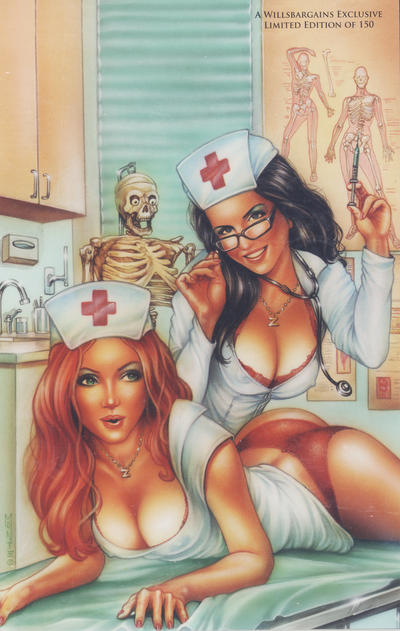 Cover for Grimm Fairy Tales (Zenescope Entertainment, 2005 series) #56 [Willsbargains Exclusive Variant - Monte Moore]