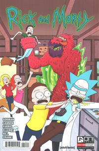 Cover for Rick and Morty (Oni Press, 2015 series) #10 [Incentive Marc Ellerby Variant]