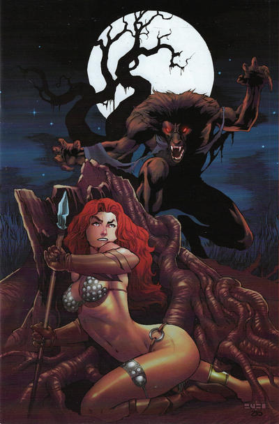 Cover for Red Sonja (Dynamite Entertainment, 2005 series) #35 [Mel Rubi Virgin Incentive Cover]