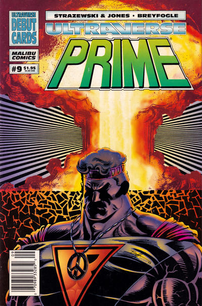 Cover for Prime (Malibu, 1993 series) #9 [Newsstand]
