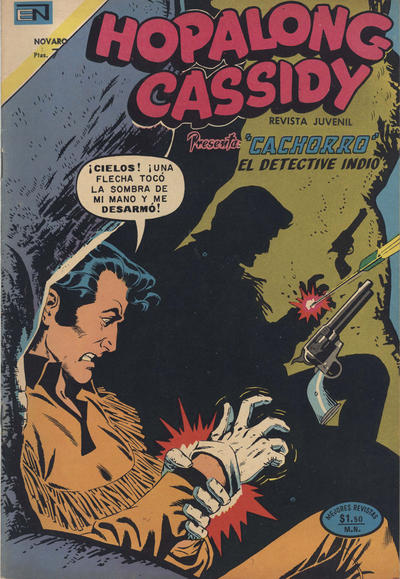 Cover for Hopalong Cassidy (Editorial Novaro, 1952 series) #227 [Española]