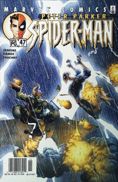 Cover for Peter Parker: Spider-Man (Marvel, 1999 series) #47 (145) [Newsstand]
