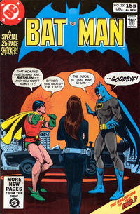 Cover Thumbnail for Batman (DC, 1940 series) #330 [British]