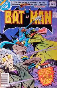 Cover for Batman (DC, 1940 series) #307 [British]