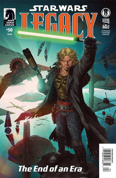 Cover for Star Wars: Legacy (Dark Horse, 2006 series) #50 [Newsstand]