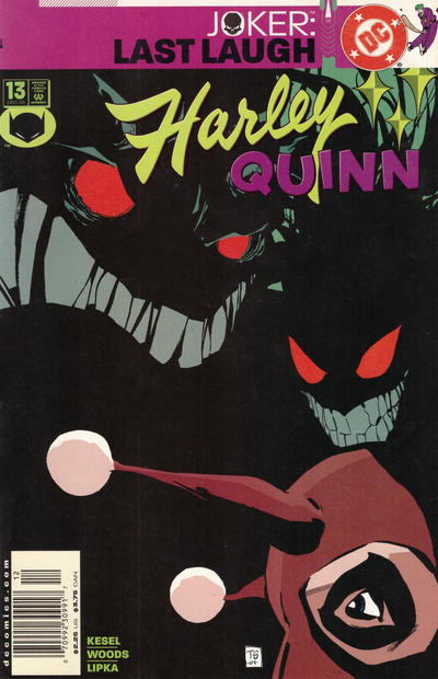 Cover for Harley Quinn (DC, 2000 series) #13 [Newsstand]