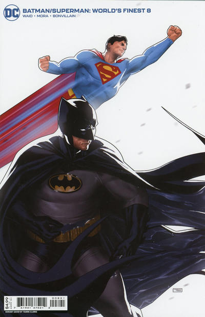 Cover for Batman / Superman: World's Finest (DC, 2022 series) #8 [Taurin Clarke Cardstock Variant Cover]