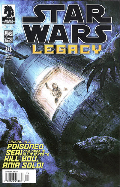 Cover for Star Wars: Legacy (Dark Horse, 2013 series) #9 [Newsstand]