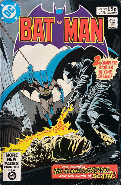 Cover for Batman (DC, 1940 series) #331 [British]