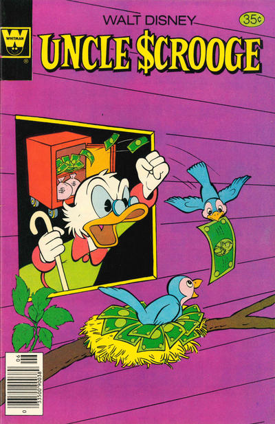 Cover for Walt Disney Uncle Scrooge (Western, 1963 series) #153 [Whitman]