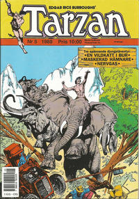 Cover Thumbnail for Tarzan (Atlantic Förlags AB, 1977 series) #5/1989