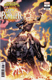 Cover Thumbnail for Secret Warps: Ghost Panther Annual (Marvel, 2019 series) #1 [Carlos Pacheco 'Connecting' Cover]