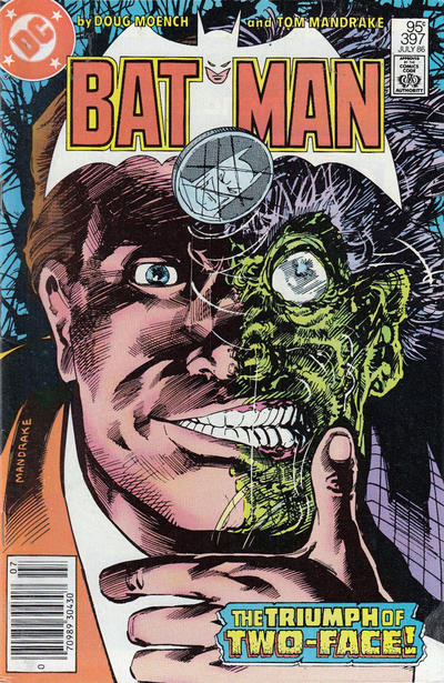 Cover for Batman (DC, 1940 series) #397 [Canadian]