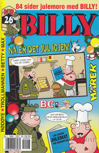 Cover Thumbnail for Billy (Hjemmet / Egmont, 1998 series) #26/2002