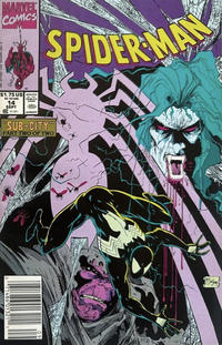 Cover for Spider-Man (Marvel, 1990 series) #14 [Newsstand]