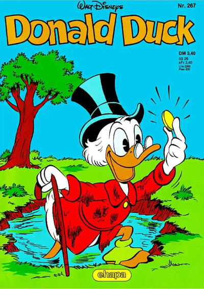 Cover for Donald Duck (Egmont Ehapa, 1974 series) #267
