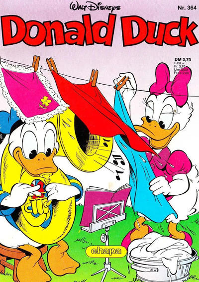 Cover for Donald Duck (Egmont Ehapa, 1974 series) #364