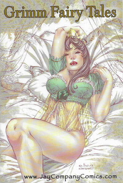Cover for Grimm Fairy Tales (Zenescope Entertainment, 2005 series) #5 [Jay Co. Exclusive Green Lingerie Variant - Eric Basaldua]