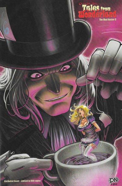 Cover for Tales from Wonderland: The Mad Hatter 2 (Zenescope Entertainment, 2009 series) [Zenescope Exclusive - David Nakayama]