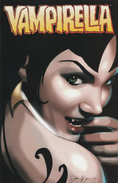 Cover for Vampirella (Harris Comics, 2001 series) #9 [Dawn Brown Cover]